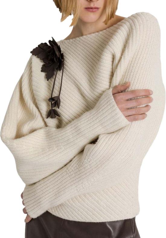 26FW 알베르타 페레티 니트웨어 090366030002 WHITE - ALBERTA FERRETTI