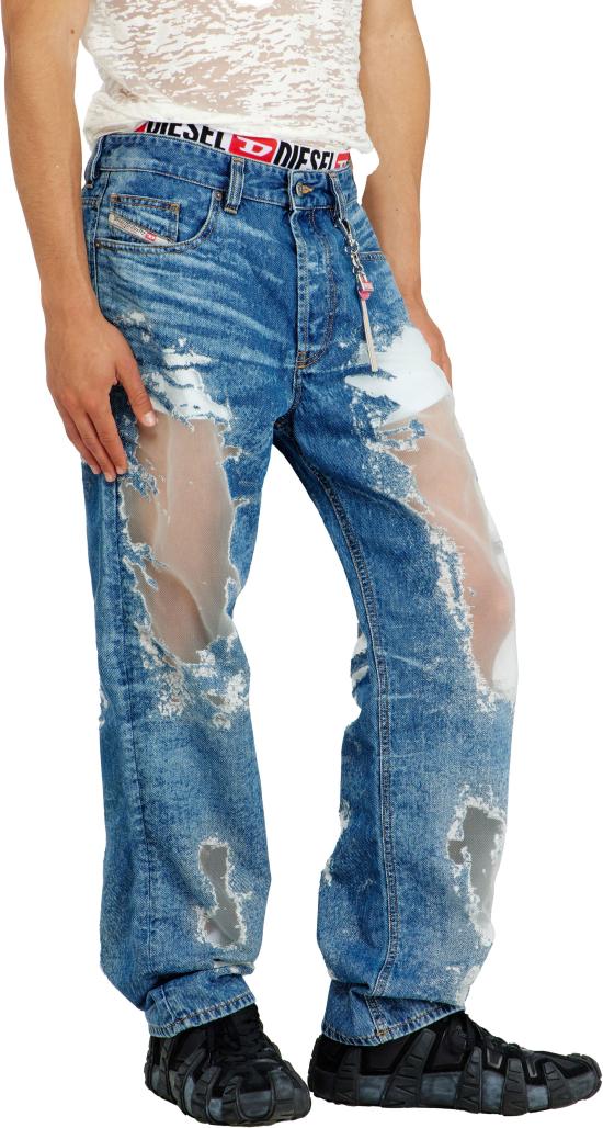 26FW 디젤 데님 팬츠 P01771068ZH01 BLUE - DIESEL