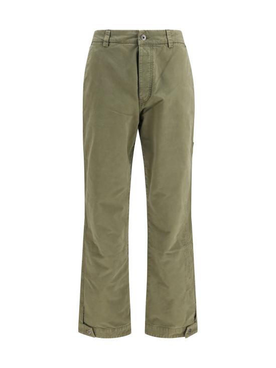 26FW 오프화이트 팬츠 OMCF04RF26FAB00130 312 GREEN