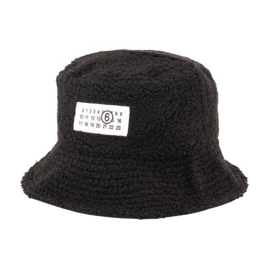 26FW MM6 메종마르지엘라 버킷햇 MMM026004 BLACK