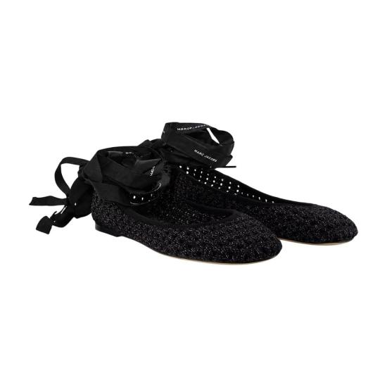 26FW 마크제이콥스 플랫 슈즈 CONFIG JACS26001 BLACK - MARC JACOBS