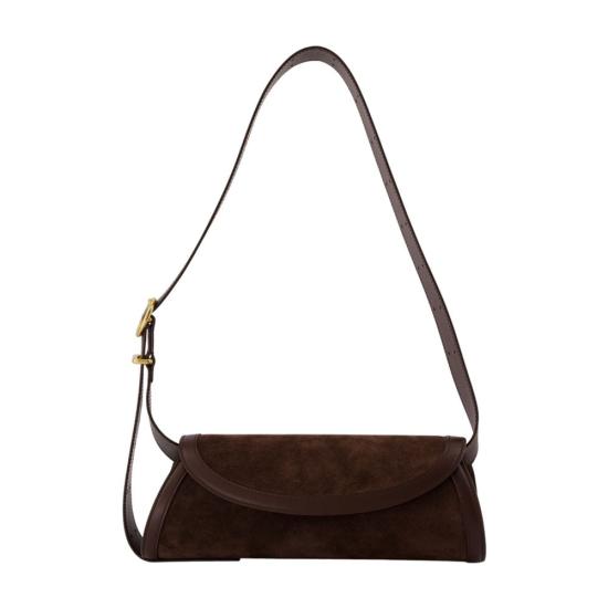 26FW 질샌더 숄더백 SAN026000 BROWN