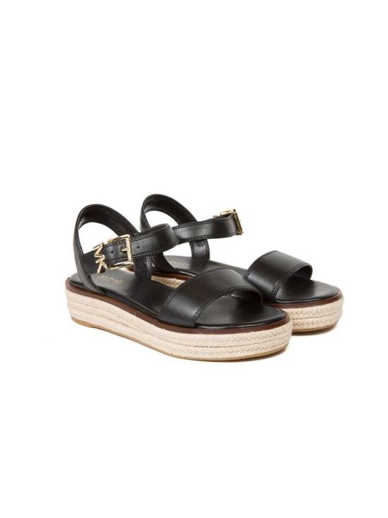  마이클 코어스 플랫 슈즈 MASTER 49R5RIFP1L BLACK Michael Kors - MICHAEL KORS