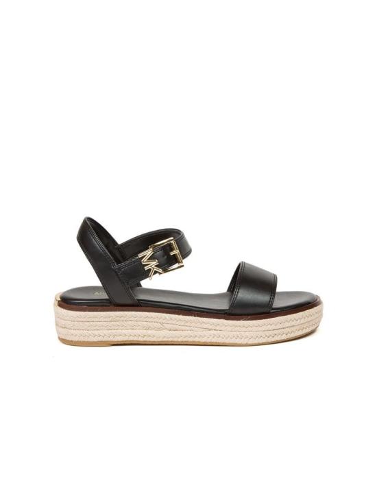 마이클 코어스 플랫 슈즈 MASTER 49R5RIFP1L BLACK Michael Kors - MICHAEL KORS