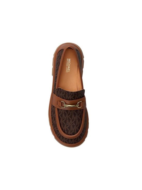  마이클 코어스 플랫 슈즈 MASTER 49S6CRFP1B BROWN Michael Kors - MICHAEL KORS