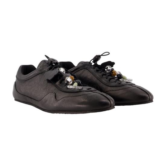 26FW 세실리아 반센 플랫 슈즈 CONFIG CECS26002 BLACK - CECILIE BAHNSEN