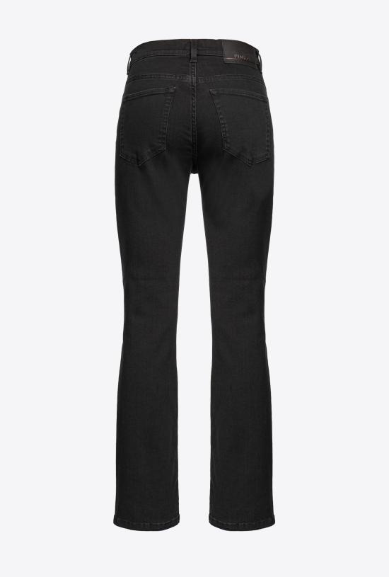  핑코 데님 스트레이트 팬츠 스트레이트 팬츠 1J1114Y78P Z99 - PINKO