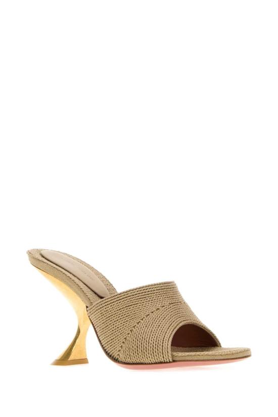 26SS 아미나 무아디 샌들 TAYLORWOVENSLIPPER90 DARBEI BEIGE - AMINA MUADDI