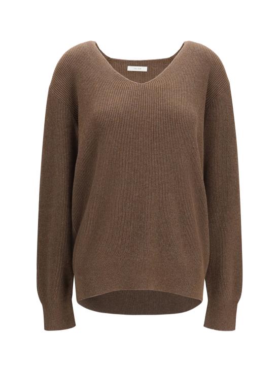 26FW 더로우 스웨터 R000612Y1041 FUD BROWN
