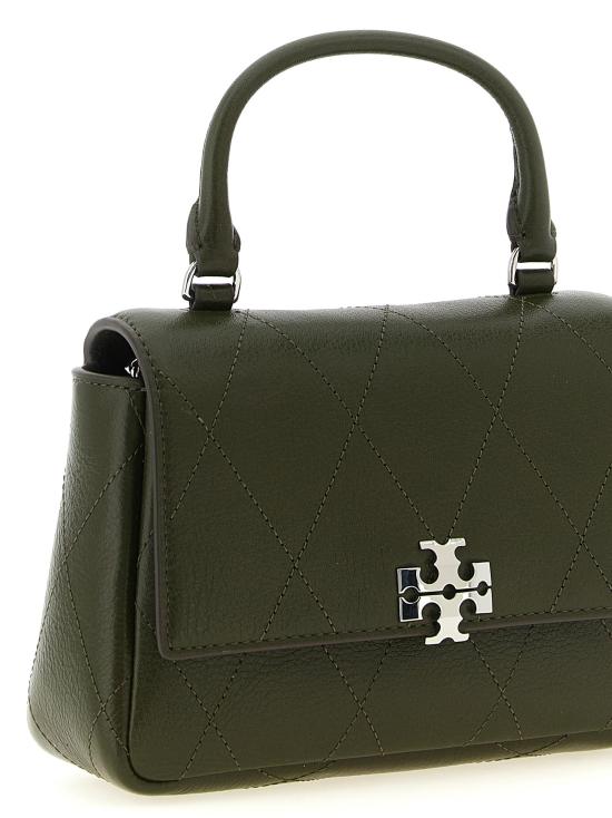 26FW 토리버치 토트백 찰리 핸드백 그린 - TORY BURCH