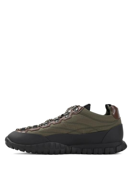 26FW 미우미우 타이어 테크니컬 레더 스니커즈 5E760EF005 FKS F0161 MILITARE - MIU MIU