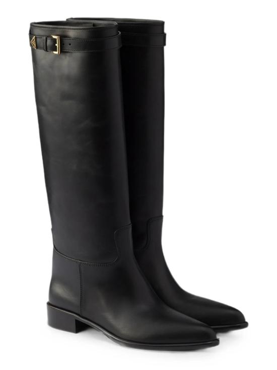 26FW 프라다 가죽 부츠 1W666OF030 7V6 F0002 NERO - PRADA