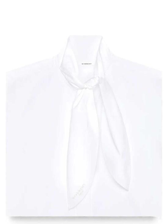 26FW 지방시 블라우스/셔츠 BW61MG165R 100 WHITE - GIVENCHY