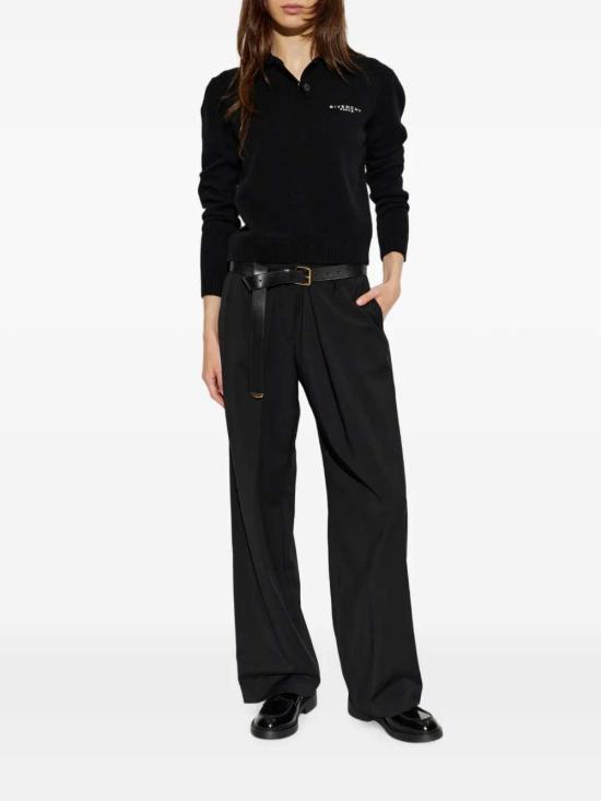 26FW 지방시 폴로 티셔츠 BW61J04ZTA 001 BLACK - GIVENCHY