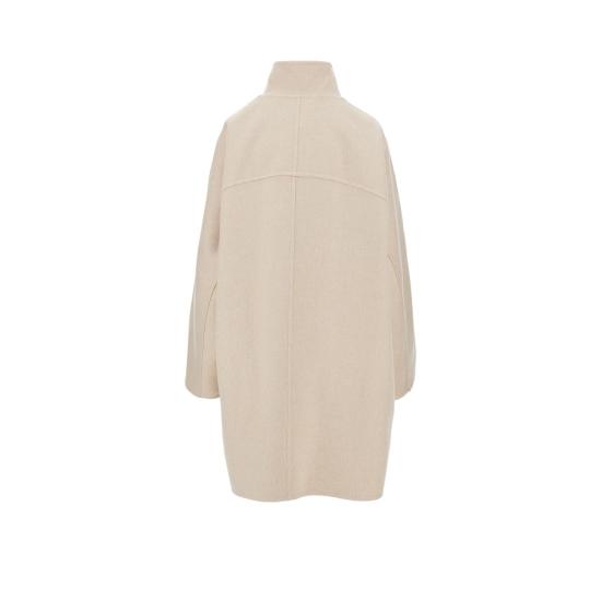 26FW 알라이아 코트 AA9M1207T500D Beige - ALAIA