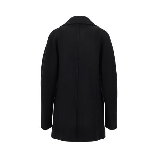 26FW 토템 코트 264 WRO0341 FB0733 Black - TOTEME