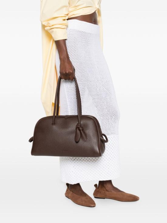 26FW 자크뮈스 투리스모 소프트 볼링백 BAU00417D AC03A03880 BROWN - JACQUEMUS