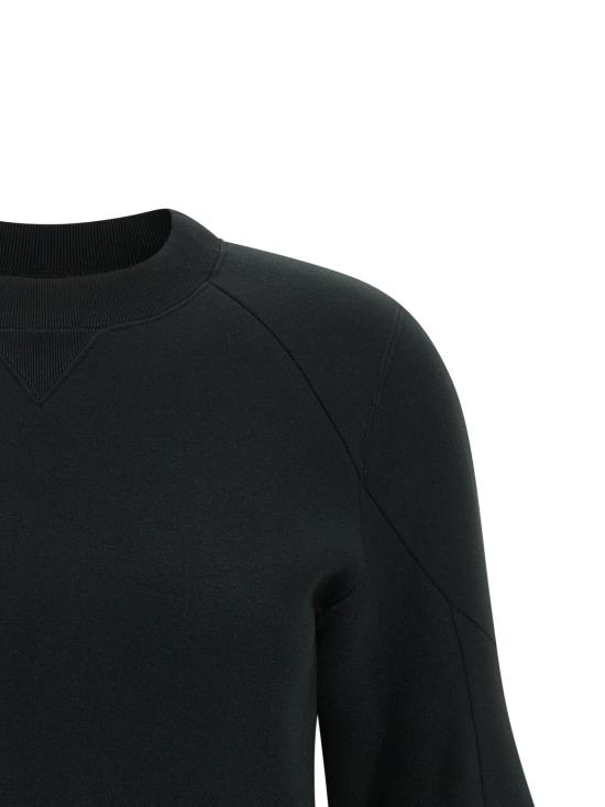 26FW 사카이 긴팔 티셔츠 벌룬 소매 스웨트셔츠 블랙 - SACAI