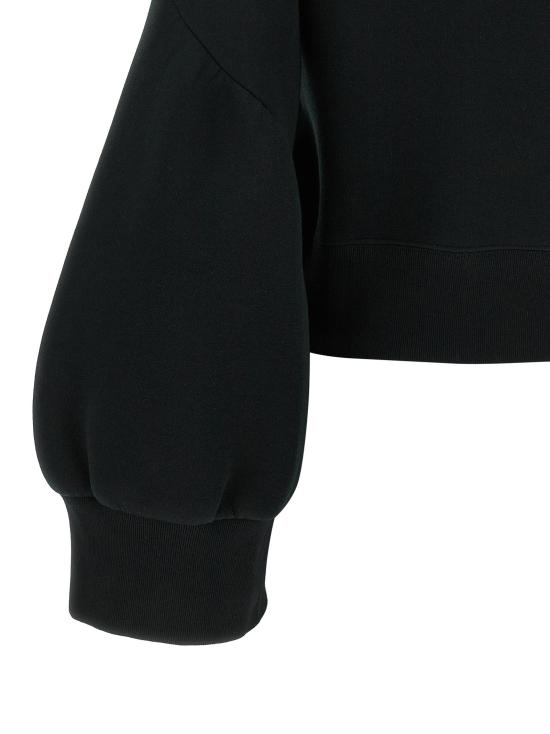 26FW 사카이 긴팔 티셔츠 벌룬 소매 스웨트셔츠 블랙 - SACAI