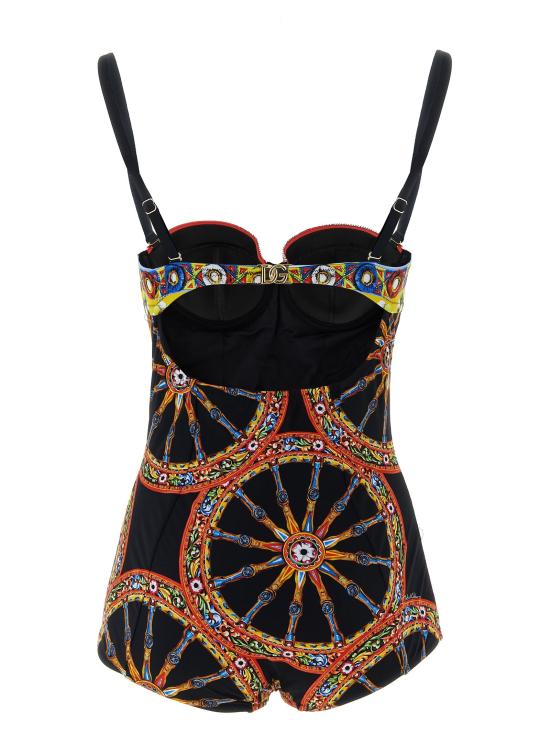 26FW 돌체앤가바나 비치웨어 카레토  멀티컬러 - DOLCE & GABBANA