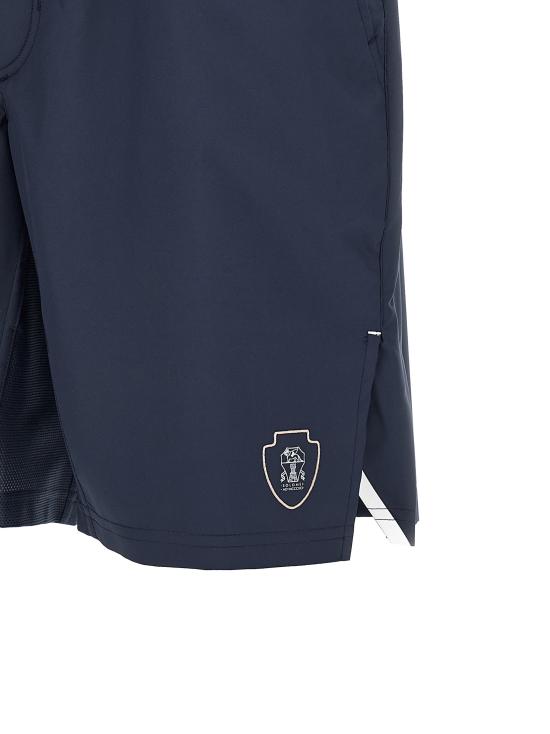 26FW 브루넬로 쿠치넬리 나일론 버뮤다 팬츠 MB4223590T CEW40 BLUE DOM - BRUNELLO CUCINELLI