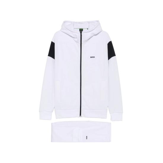 26FW 보스 트레이닝/조거 팬츠 50569918 100 WHITE