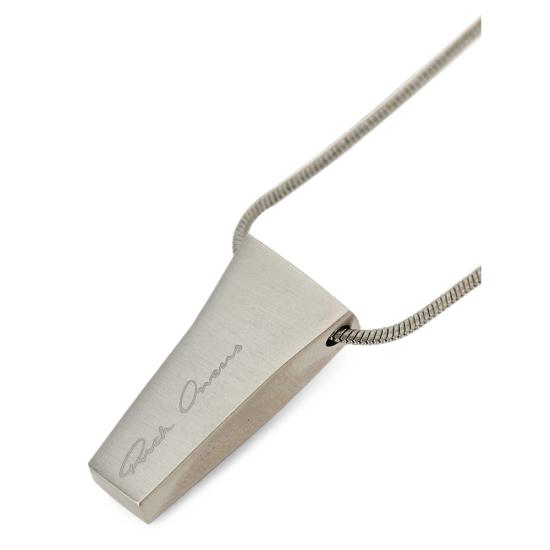 26FW 릭 오웬스 목걸이/팬던트 RJ0000146 MMT 128 SILVER - RICK OWENS