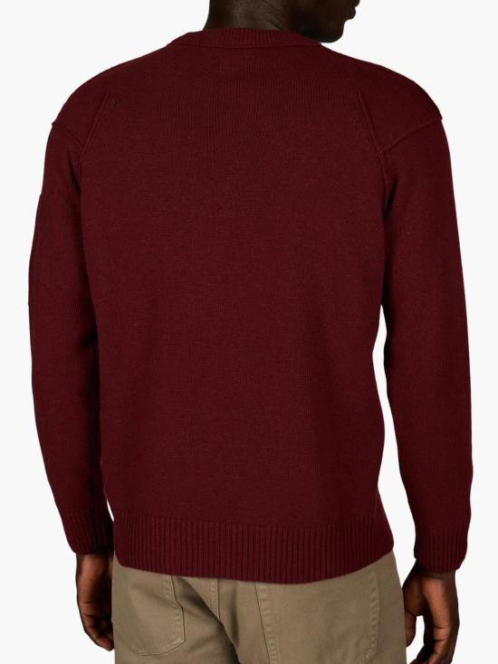 27FW 씨피 컴퍼니 긴팔 티셔츠 21CMKN707A110149A 592 ANDORRA RED - C.P. COMPANY