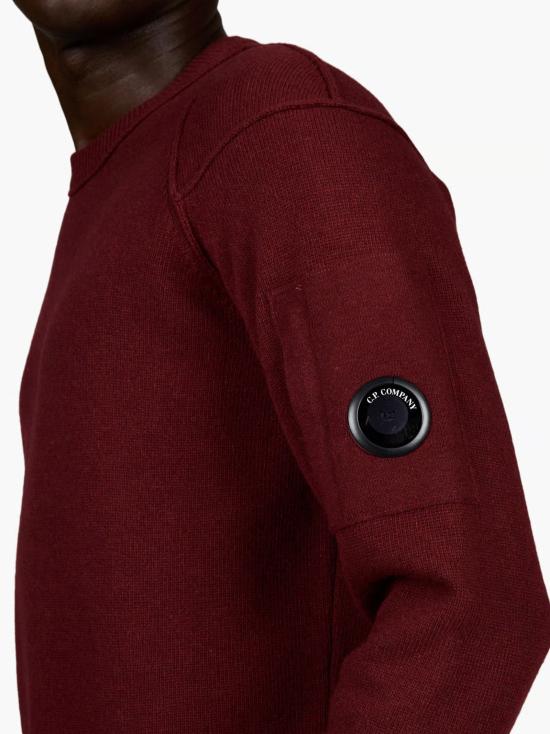 27FW 씨피 컴퍼니 긴팔 티셔츠 21CMKN707A110149A 592 ANDORRA RED - C.P. COMPANY