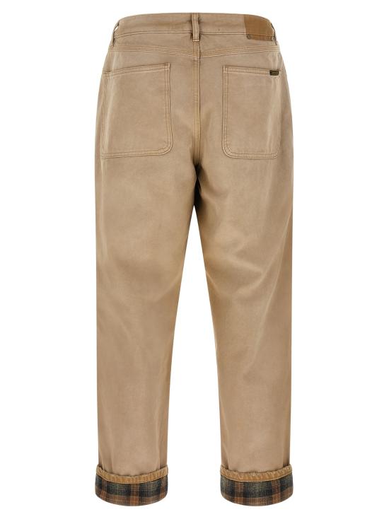 26FW 골든구스 스트레이트 팬츠 GMP02748P0026565555955559 Beige - GOLDEN GOOSE