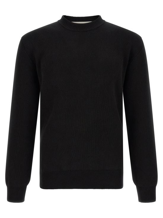 26FW 골든구스 Golden 레터링 밀리터리 크루넥 스웨터 GMP00841P0019729010090100 Black
