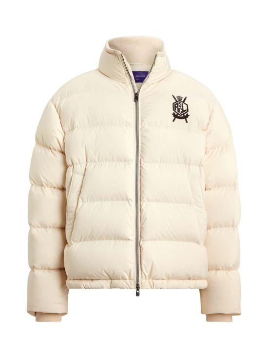  랄프 로렌 패딩 다운  재킷 크림 - RALPH LAUREN