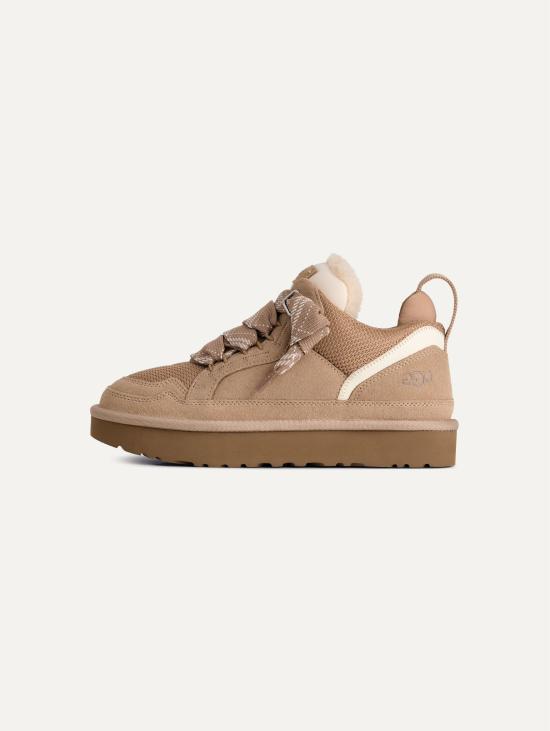 26FW 어그 스니커즈 Camoscio Lo Lowmel Sabbia