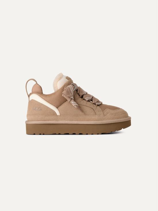 26FW 어그 스니커즈 Camoscio Lo Lowmel Sabbia - UGG