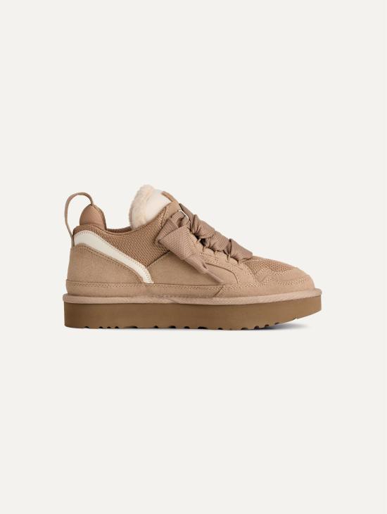 26FW 어그 스니커즈 Camoscio Lo Lowmel Sabbia - UGG