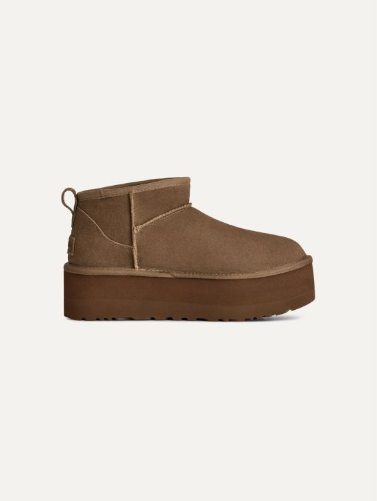 26FW 어그 부츠 Stivaletti con Plateau 울트라 미니 플랫폼 Bronzo - UGG