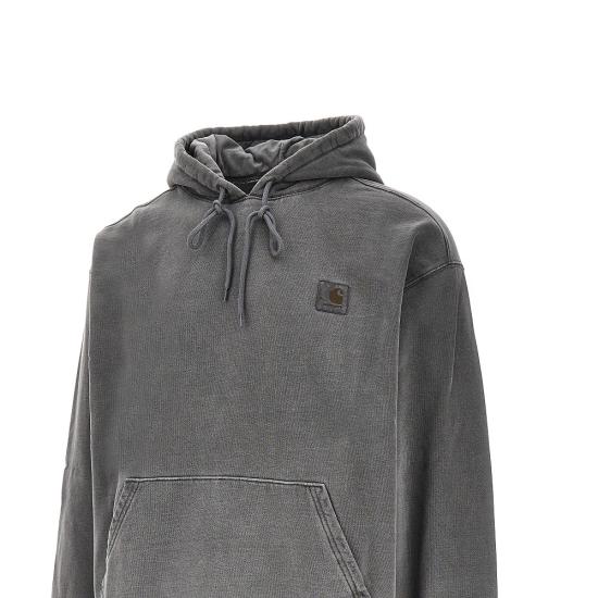 26FW 칼하트 WIP 비스타 후드 티셔츠 I029523 Grey - CARHARTT WIP