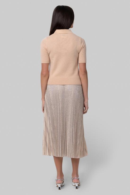  포르테포르테 롱 스커트 포르테 포르테 라이징 선 플리세  로토 - FORTE FORTE