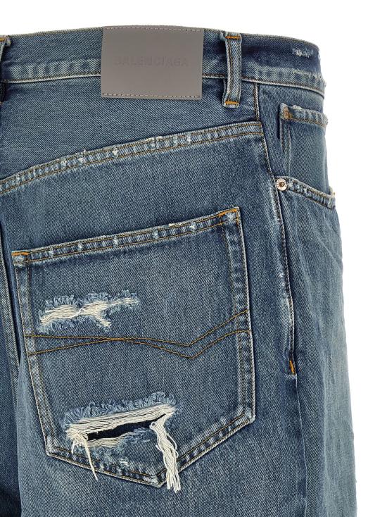 26FW 발렌시아가 데님 팬츠 745213TDW145002 Blue - BALENCIAGA