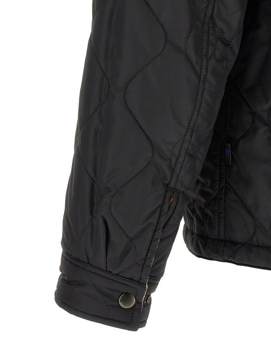 26FW 버버리 리버시블 퀼티드 나일론 오버셔츠 8115788BLACK - BURBERRY