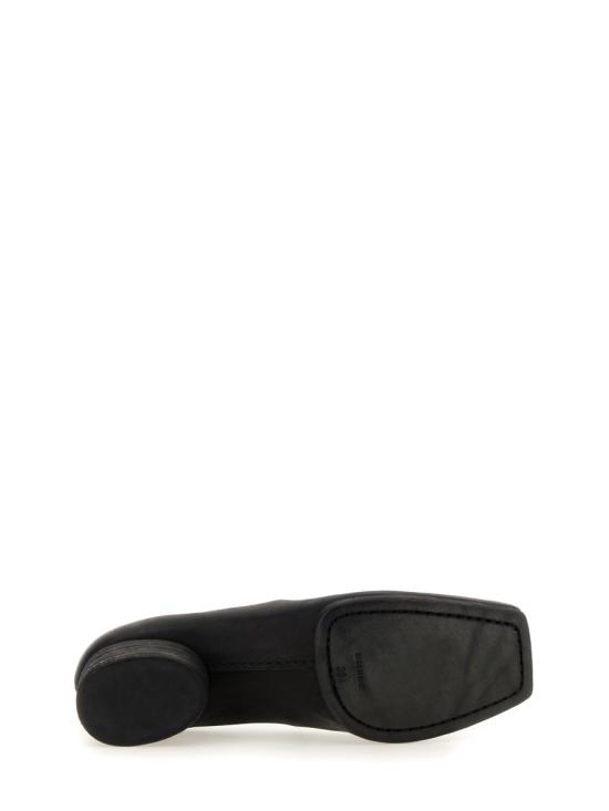 26FW 우마 왕 플랫 슈즈 US9101 UW900 BLACK - UMA WANG