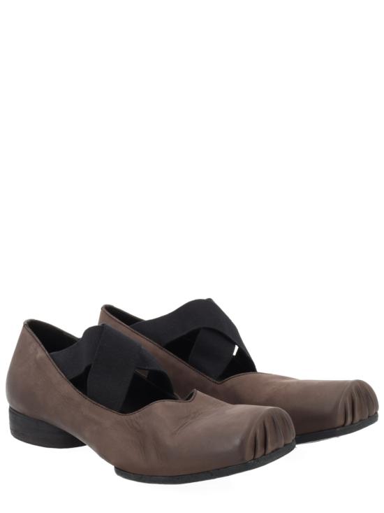 26FW 우마 왕 플랫 슈즈 US9003 UW069 BROWN - UMA WANG