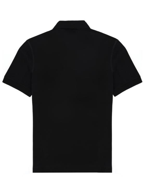 26FW 돌체앤가바나 로고 코튼 피케 폴로 셔츠 G8PL4T G7P1DN0000 BLACK - DOLCE & GABBANA