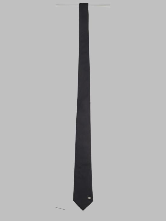 26FW 발렌티노 가라바니 넥타이 9Y2EV194SVM N06 BLACK