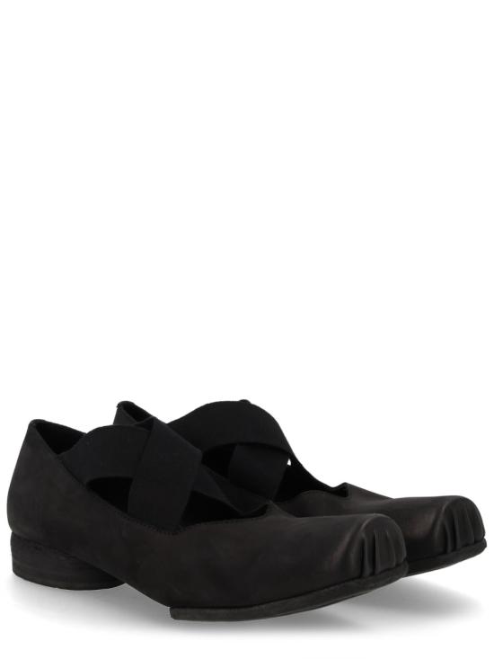 26FW 우마 왕 플랫 슈즈 US9001 UW900 BLACK - UMA WANG
