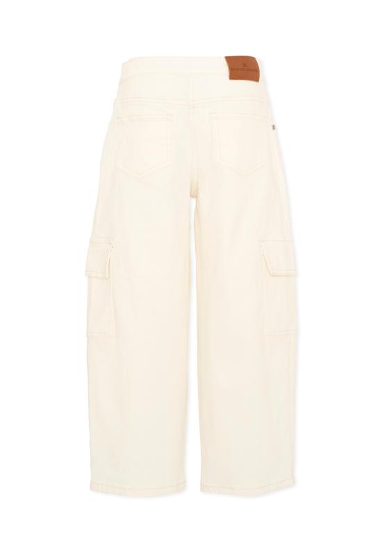 26FW [키즈] 에르마노 설비노 진 Z9H404 8097 0001 IVORY - ERMANNO SCERVINO