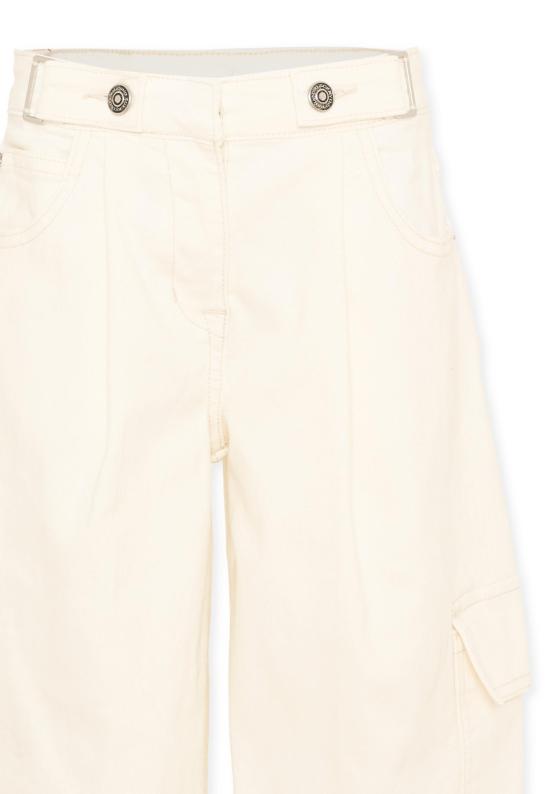 26FW [키즈] 에르마노 설비노 진 Z9H404 8097 0001 IVORY - ERMANNO SCERVINO
