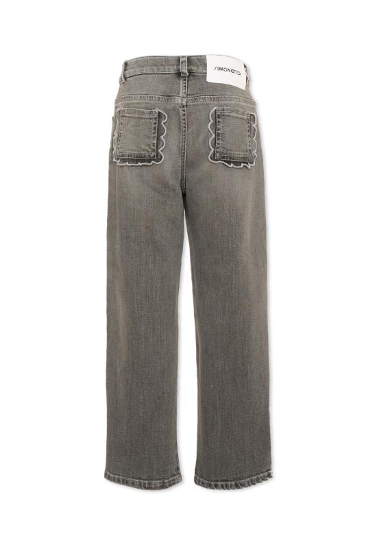 26FW [키즈] 시모네타 진 SZ6A70 D0004 920 GREY - SIMONETTA