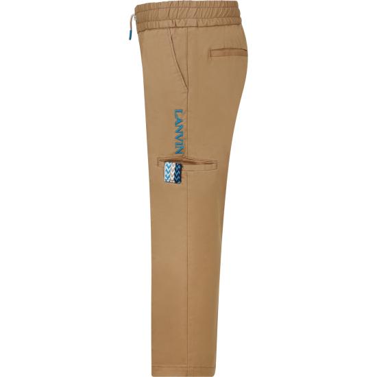  [키즈] 랑방 스트레이트 팬츠 N30076 280 BEIGE - LANVIN