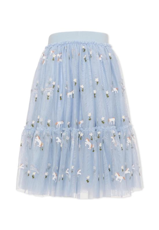 26FW [키즈] 스텔라 맥카트니 스커트 TZ7A74 Z3866 61EEM LIGHT BLUE - STELLA MCCARTNEY